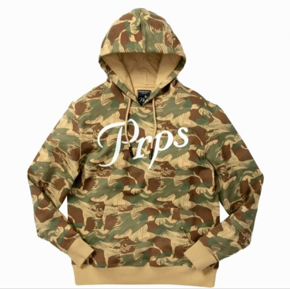 PRPS Camo Logo Hoodie with Logo